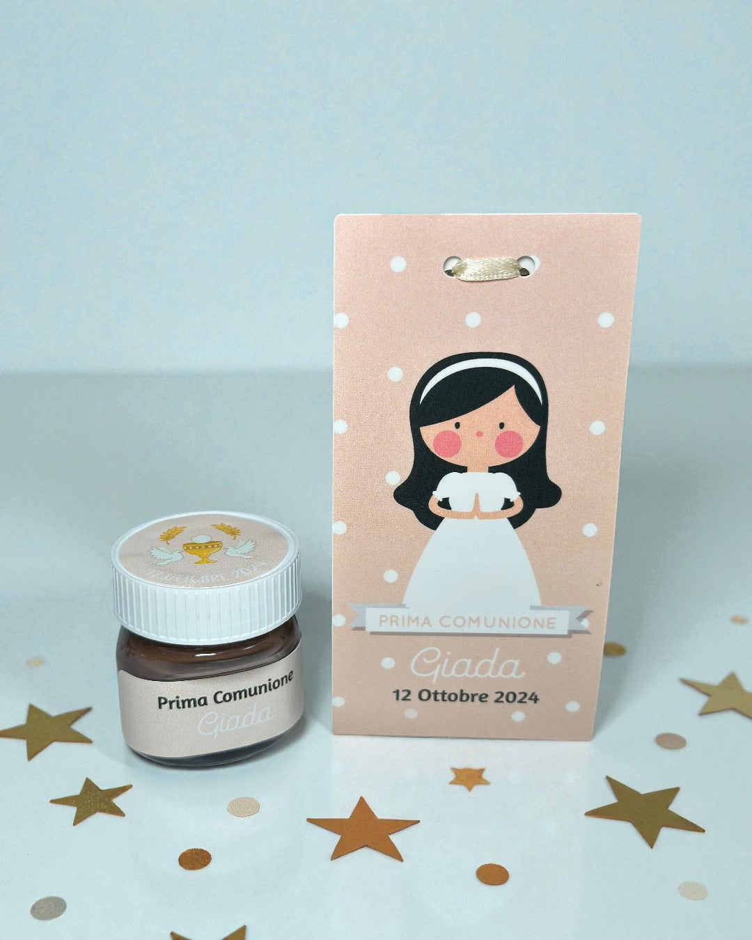 Bomboniera Comunione Bambina con Nutellina
