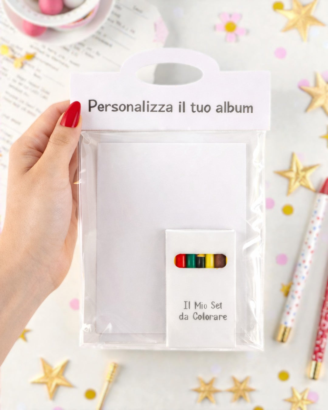 Album da Colorare Personalizzabile per Bambini