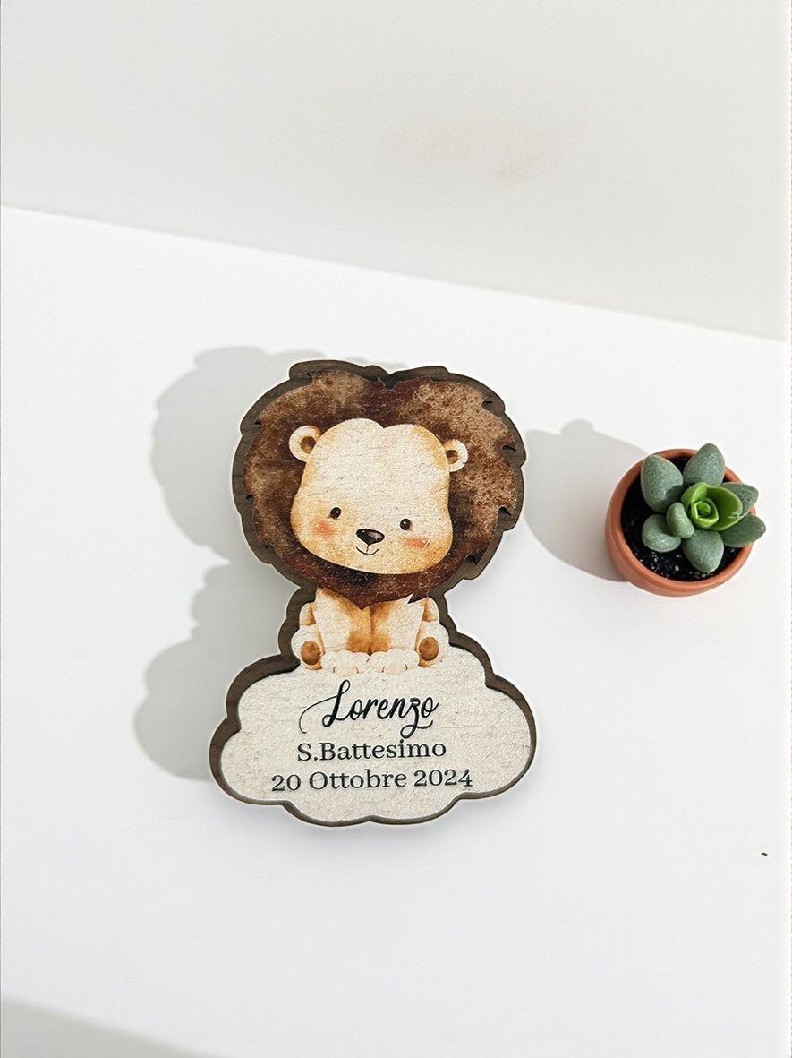 Magnete personalizzato Leoncino