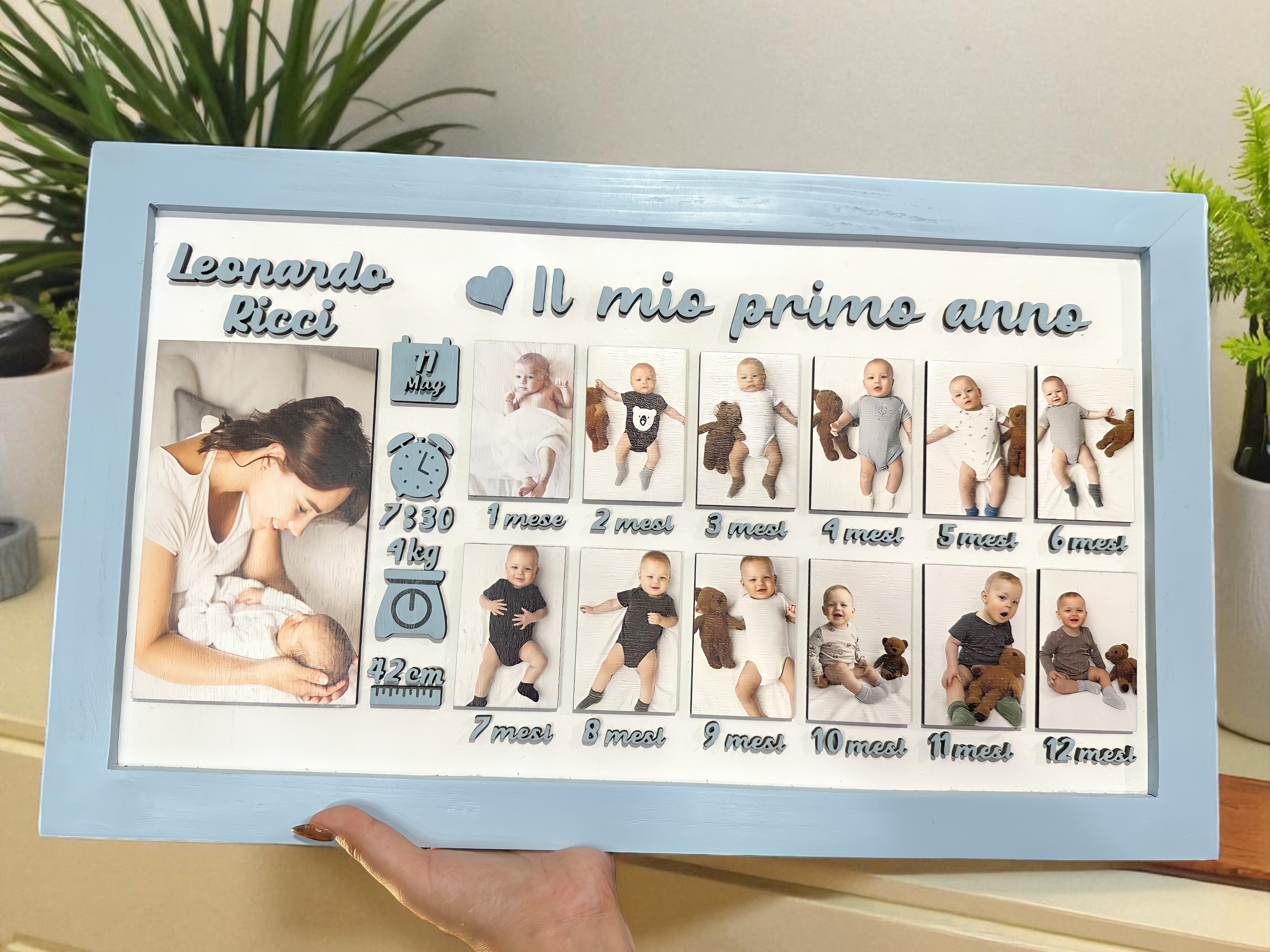 Quadro personalizzato Il mio primo anno