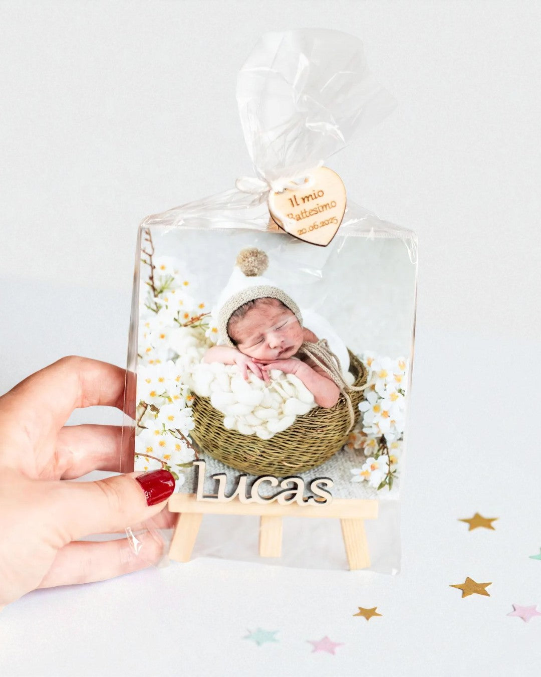 Quadro su Tela Bomboniera Battesimo