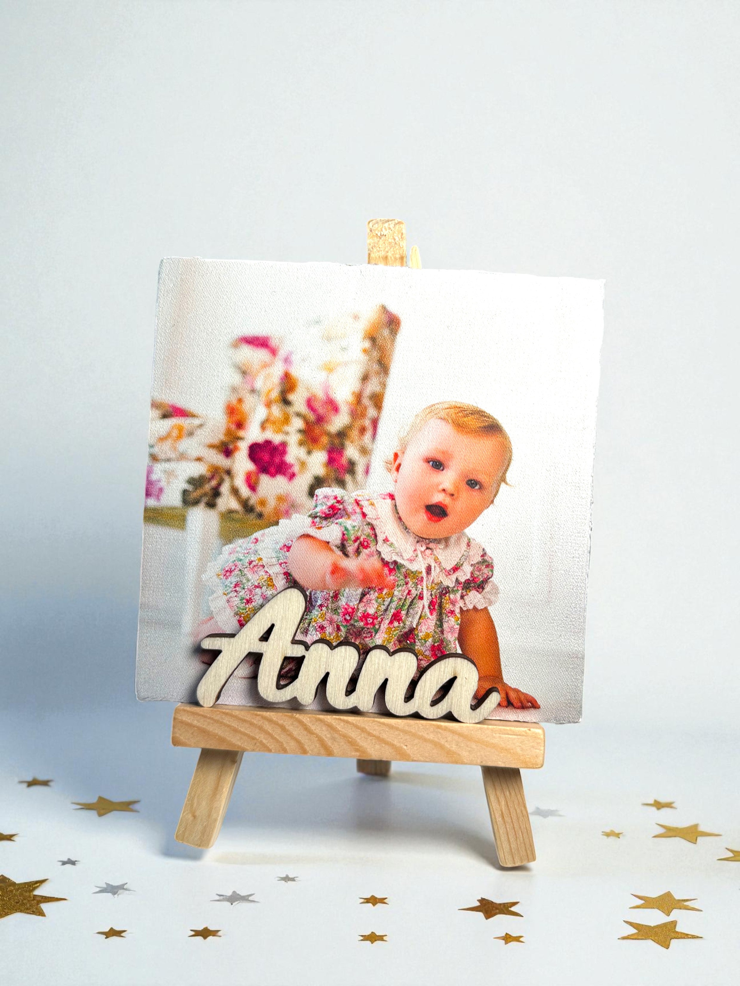 Quadro su Tela Bomboniera Battesimo