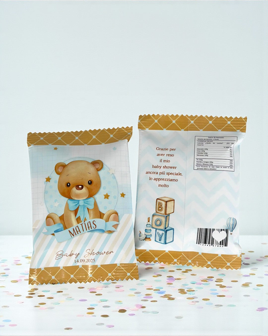 Candy Bag Orsetto Azzurro