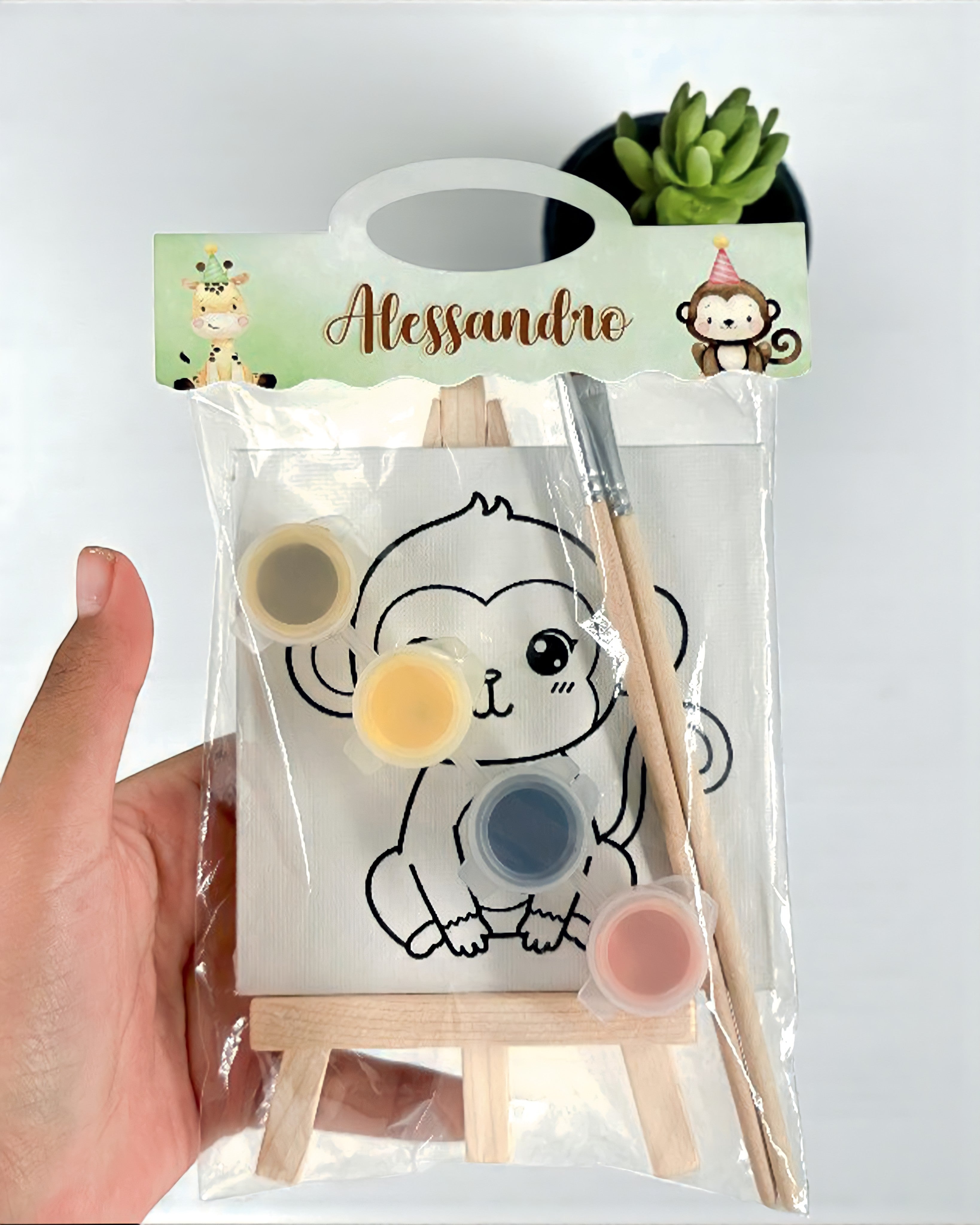 Set pittura personalizzato Safari